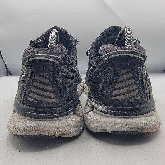 Hoka One One Clifton 4 Mens 10.5 Black White Athletic Shoes Running Walking - Picture 5 of 13